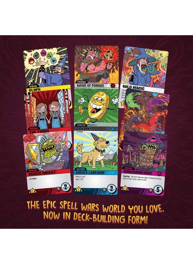 CRYPTOZOIC ENTERTAINMENT Epic Spell Wars of the Battle Wizards: ANNIHILAGEDDON Deck-Building Game - Image 4
