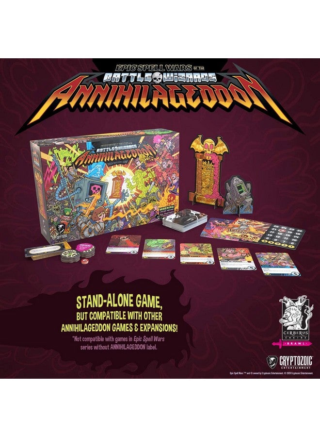 CRYPTOZOIC ENTERTAINMENT Epic Spell Wars of the Battle Wizards: ANNIHILAGEDDON Deck-Building Game - Image 5