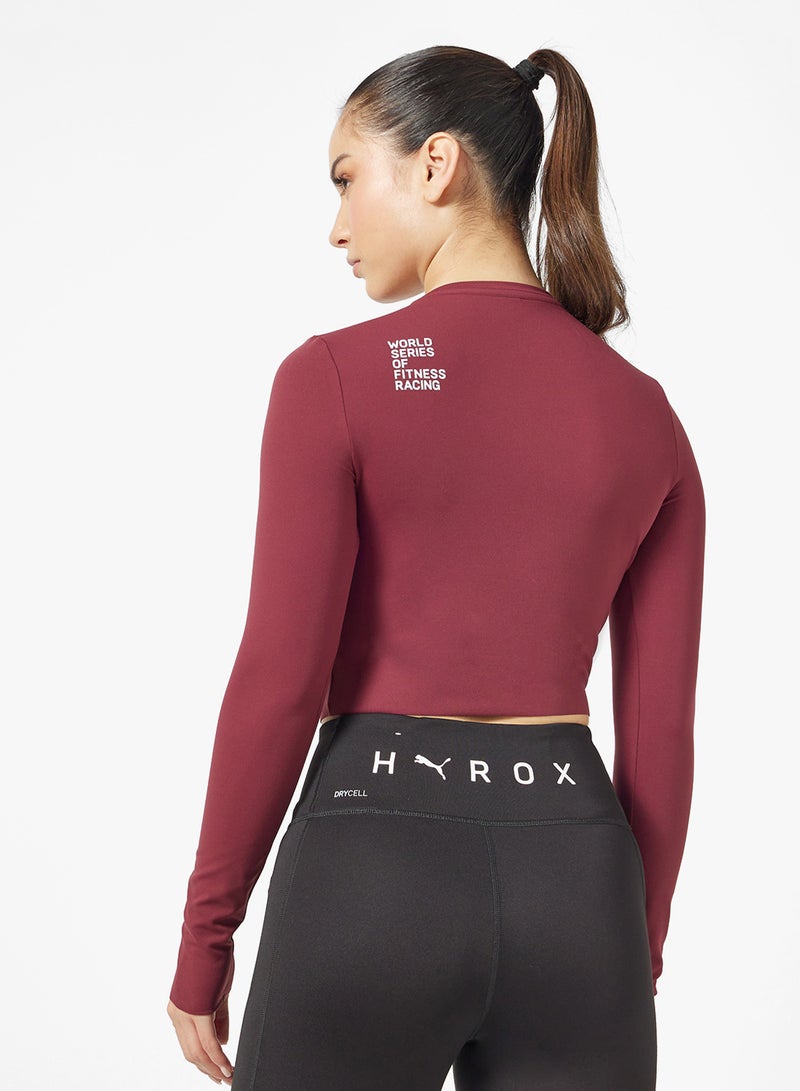 PUMA Hyrox Shapeluxe Cropped T-Shirt - Image 2