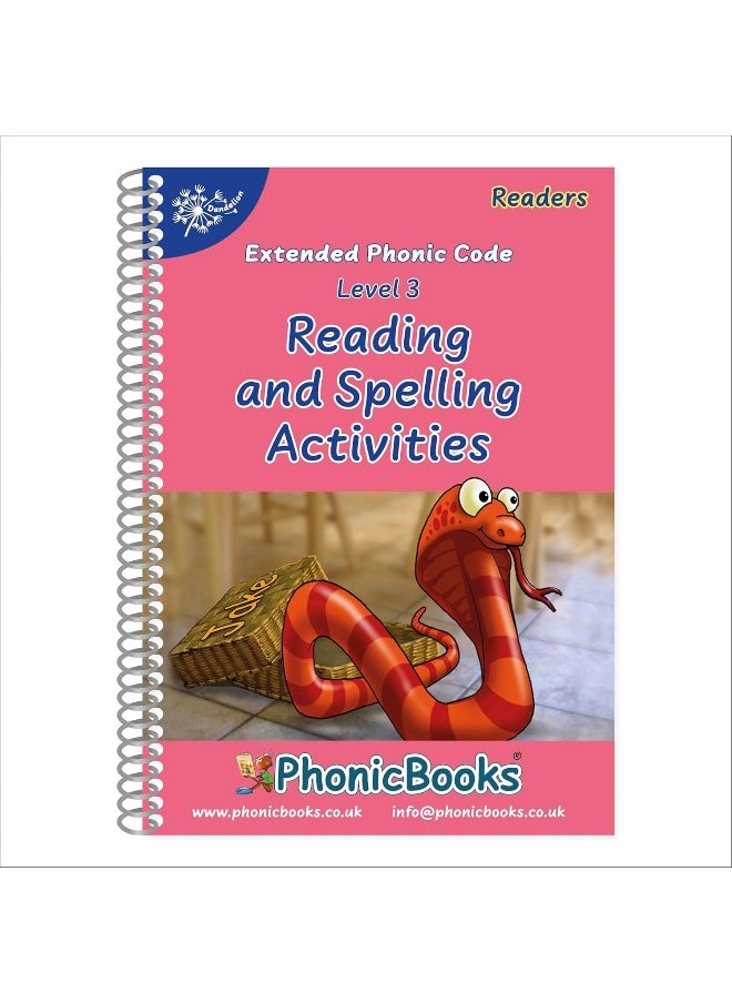 Phonic Books Dandelion Readers Reading and Spelling Activities Vowel Spellings Level 3: Four to five spellings for each vowel sound  - Image 2