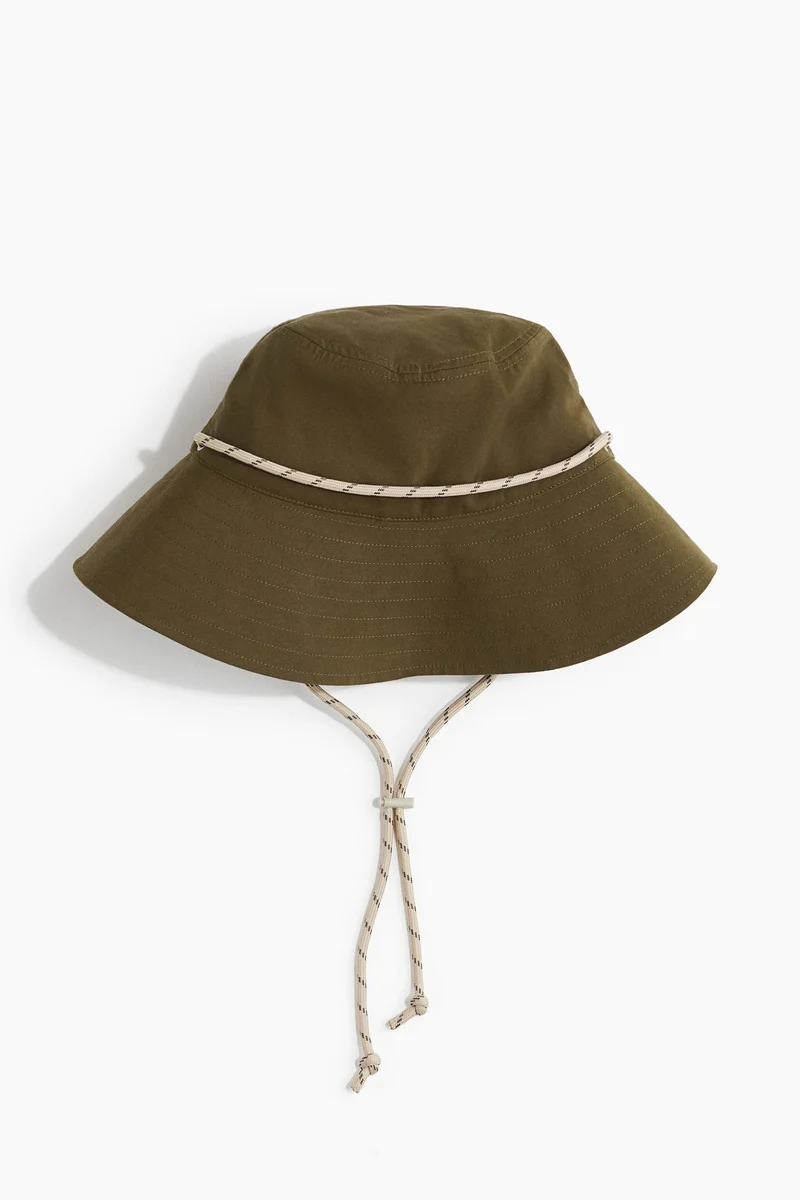 H&M Chin-strap bucket hat