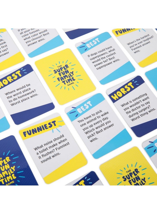 DSS Games The Super Fun Family Time Game | Family Party Game for Entertaining Conversation Starters & Challenges | Family Card Games, 200 Prompts | Fun Card Games for Adults & Kids | Ages 8 Up - Image 3