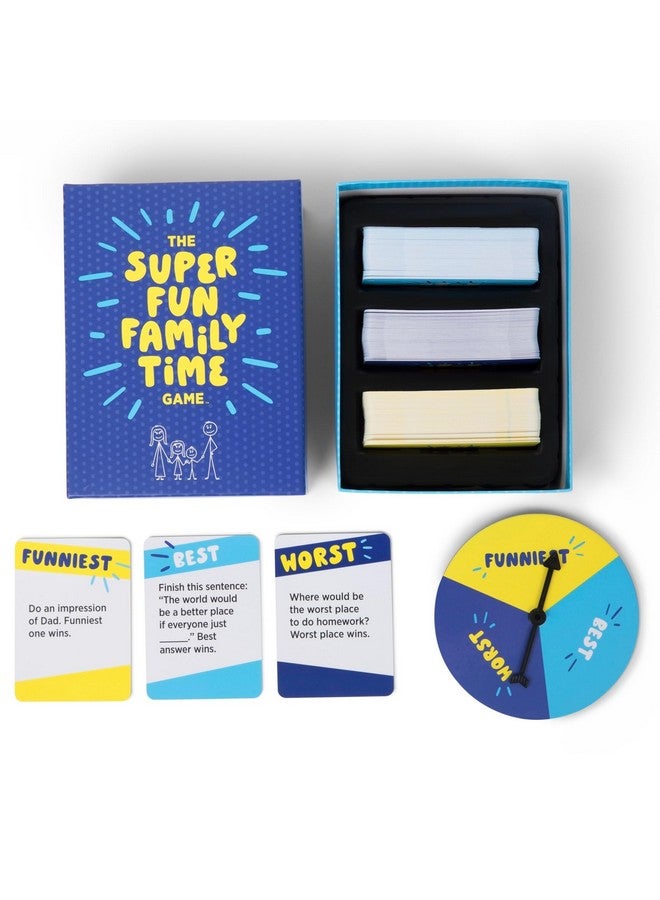 DSS Games The Super Fun Family Time Game | Family Party Game for Entertaining Conversation Starters & Challenges | Family Card Games, 200 Prompts | Fun Card Games for Adults & Kids | Ages 8 Up - Image 2