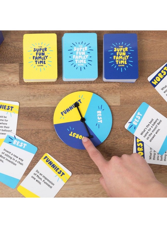 DSS Games The Super Fun Family Time Game | Family Party Game for Entertaining Conversation Starters & Challenges | Family Card Games, 200 Prompts | Fun Card Games for Adults & Kids | Ages 8 Up - Image 4