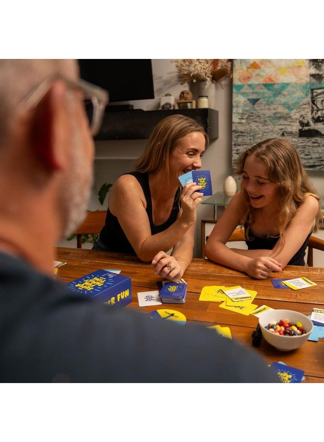 DSS Games The Super Fun Family Time Game | Family Party Game for Entertaining Conversation Starters & Challenges | Family Card Games, 200 Prompts | Fun Card Games for Adults & Kids | Ages 8 Up - Image 5