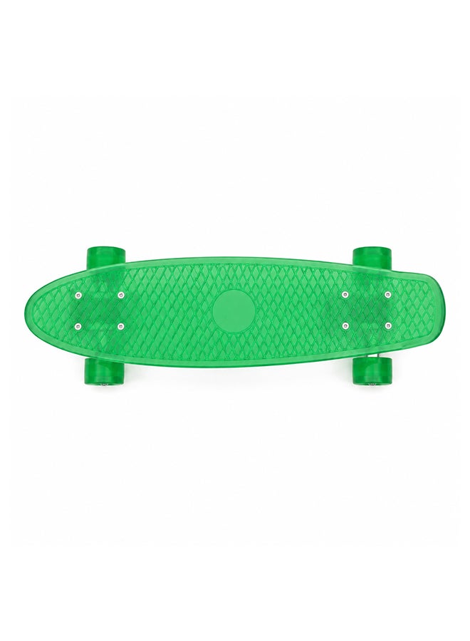 DEXO 22” Mini Cruiser Skateboard – Retro Plastic Penny Board with ABEC-7 Bearings, 59mm Urethane Wheels & T-Tool - Image 2