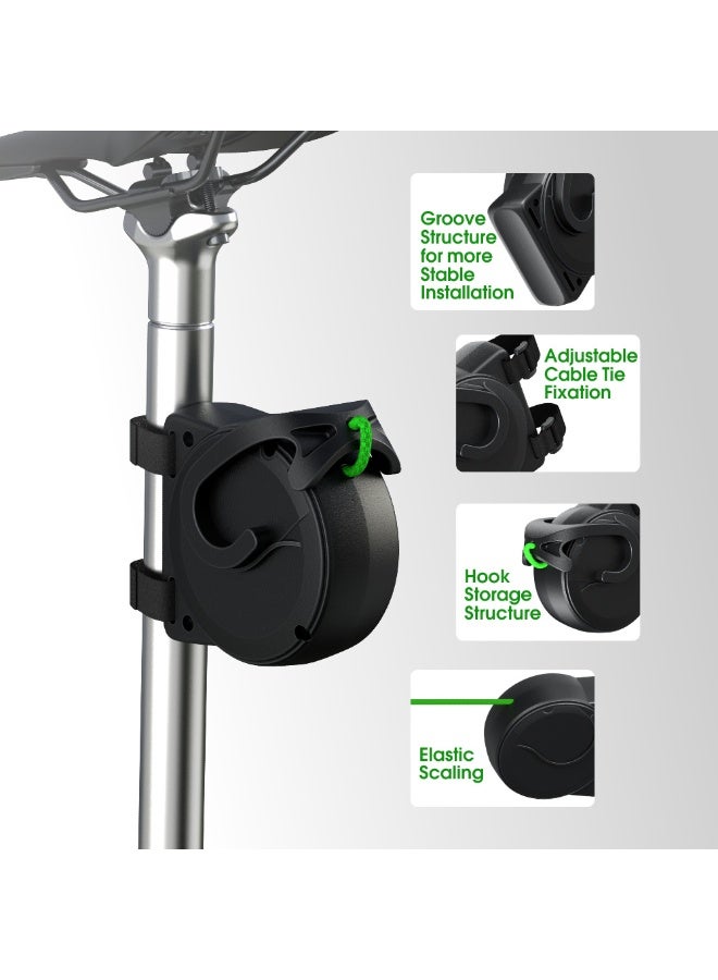 Bicycle Tow Rope Parent-Child Cycling Strap | Elastic Bike Towing Device for Mountain & Family Rides - Image 2