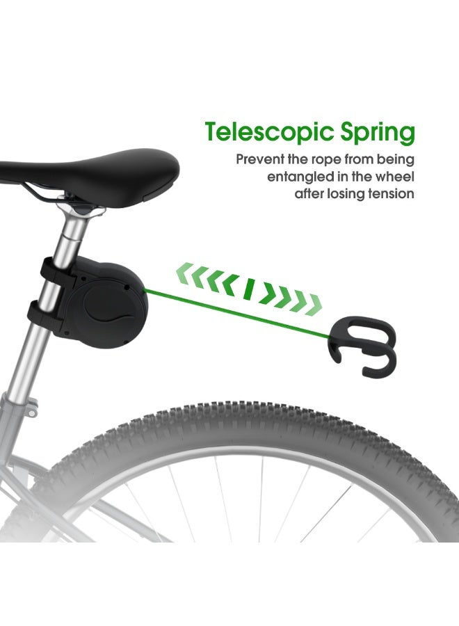 Bicycle Tow Rope Parent-Child Cycling Strap | Elastic Bike Towing Device for Mountain & Family Rides - Image 3