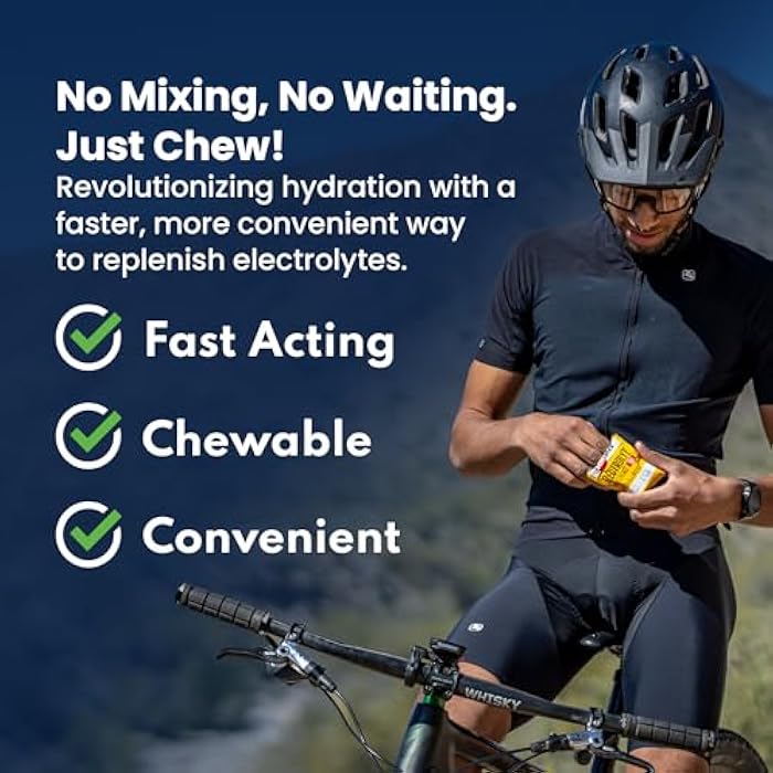 SaltStick Electrolyte FastChews - 60 Mixed Berry Chewable Tablets - Salt Tablets for Running and Hydration, Electrolyte Chews - 60 Count - Image 2