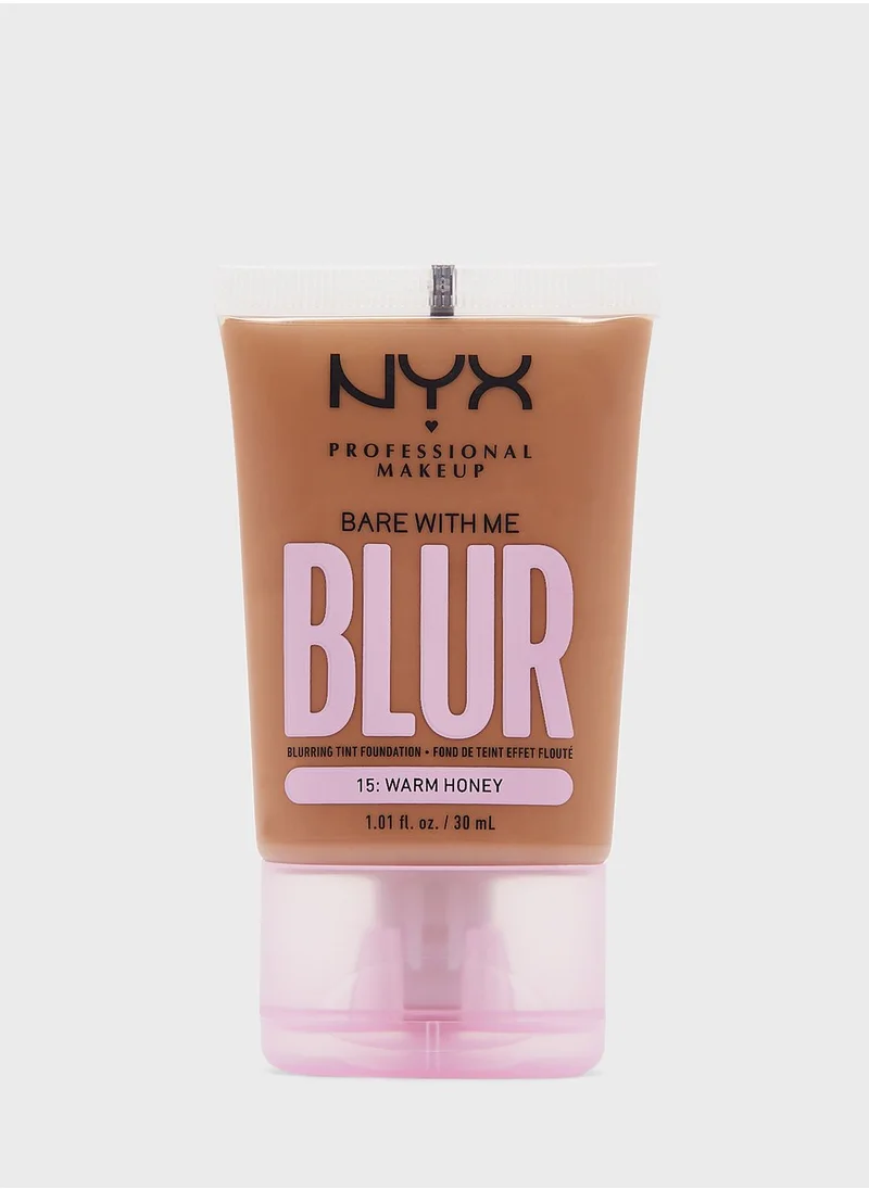 NYX PROFESSIONAL MAKEUP Bare With Me Blur Tint Foundation - Warm Honey