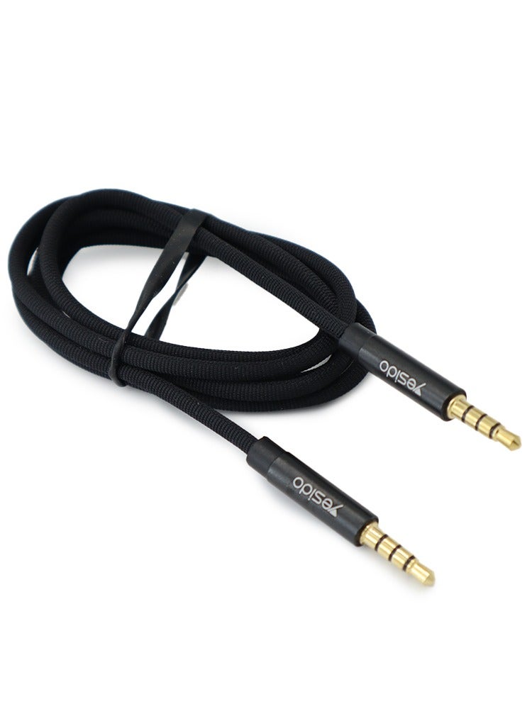 Yesido Audio Cable Jack 3.5mm to 3.5mm, 1Meter  - Image 4
