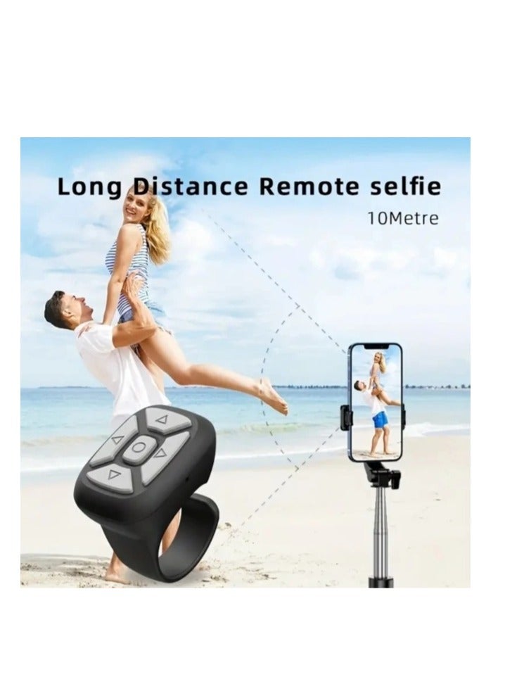 A smart remote control that works with Bluetooth to control browsing Tiktok and others, and also for remote photography  - Image 3