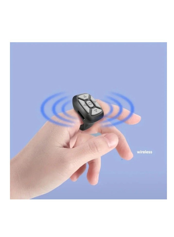 A smart remote control that works with Bluetooth to control browsing Tiktok and others, and also for remote photography  - Image 4