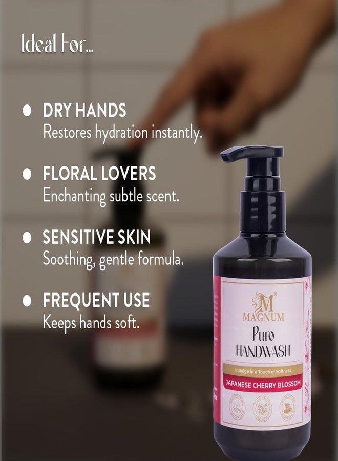 Magnum Puro Japanese Cherry Blossom Hand Wash - 300ml - Image 5