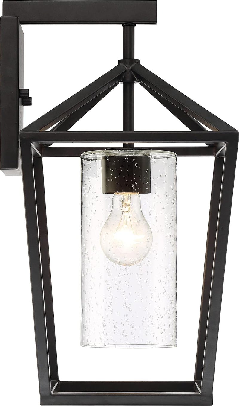 Nuvo NUVO 606593 Hopewell Lighting Fixture 1Lt Large Lantern Matte Black  - Image 4