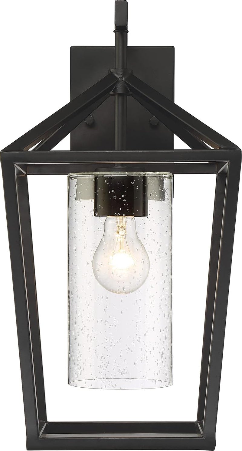 Nuvo NUVO 606593 Hopewell Lighting Fixture 1Lt Large Lantern Matte Black  - Image 3