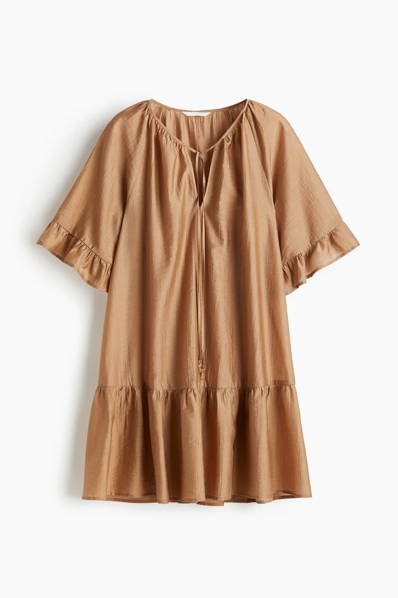 H&M Tie-detail tunic dress