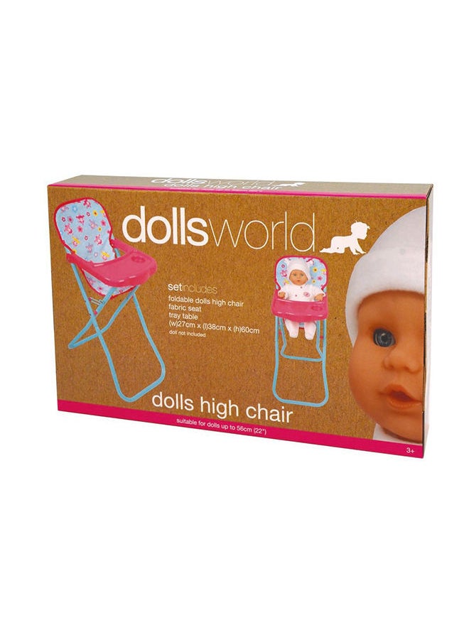 dolls world - كرسي عالي للدمى - Image 1
