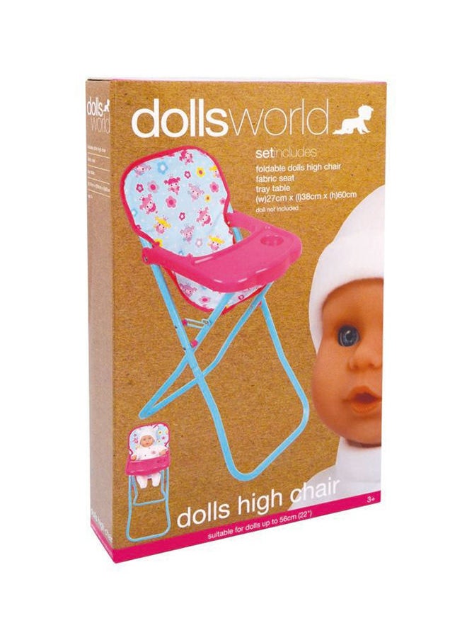 dolls world - كرسي عالي للدمى - Image 1