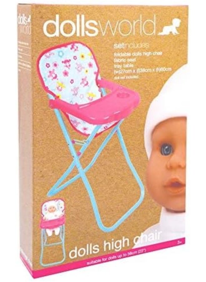 dolls world - كرسي عالي للدمى - Image 1