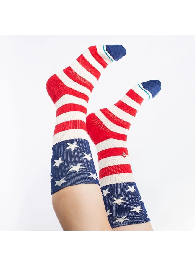 Stance Men's CREW SOCK THE FOURTH ST CREW Socks - Image 4