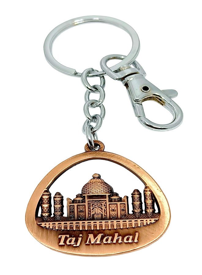 Get Fatang India Taj Mahal Double Sided Keychain Incredible India Collection (Copper Antique) - Image 5