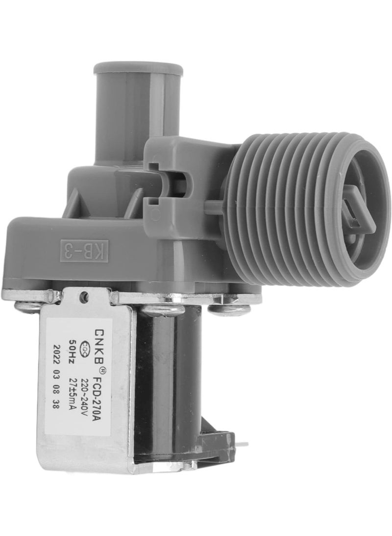 Machine Water Switch Solenoid Valve, 50Hz ABS Washing Machine Water Inlet Valve Easy to Install 220‑240V to Maintain - Image 2