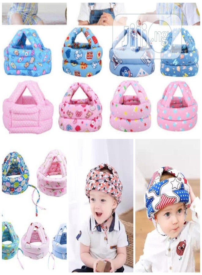 Kids Creation Mommas Baby Baby & Kids Safety Head Protection Cushion Bumper Head (Pink) - Image 1