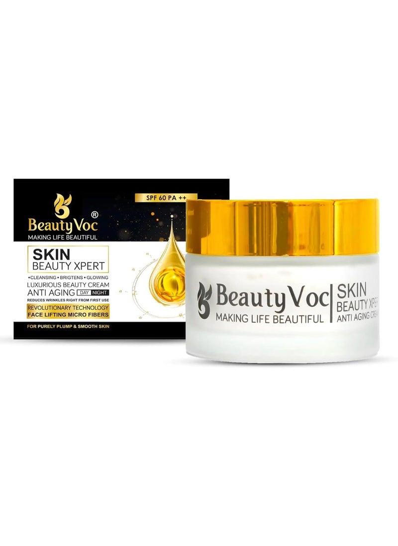 BEAUTY VOC Skin Beauty Xpert, Anti Aging Day and Night Cream 60 g  - Image 1