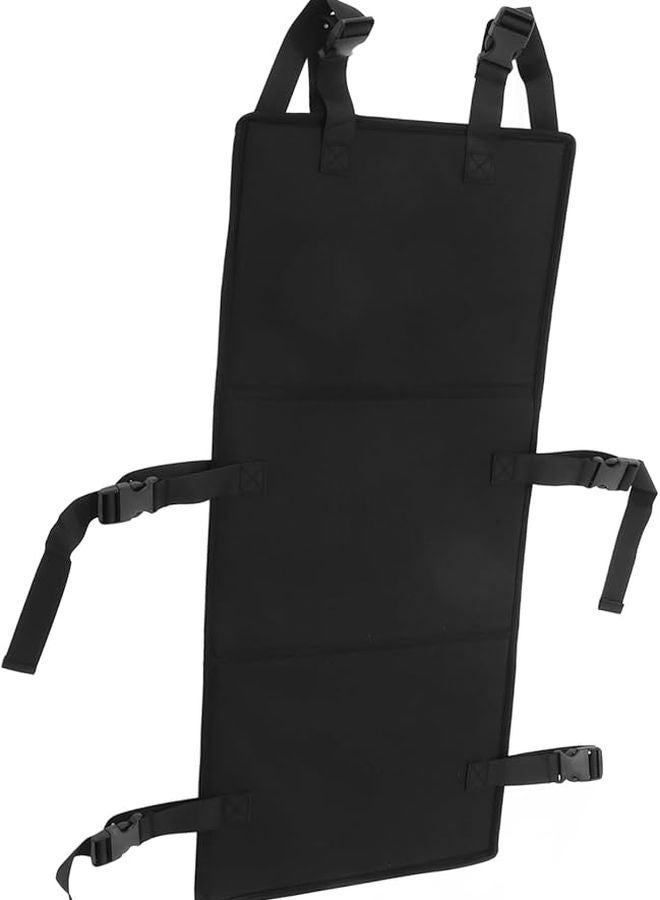 Black Bunk Bed Ladder Safety Cover Protector Pad for Toddlers Easy Installation - Image 1