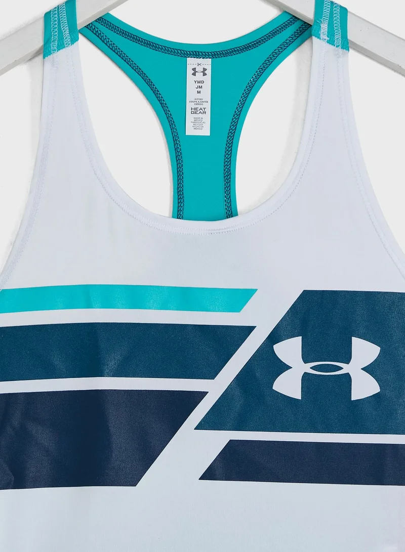 UNDER ARMOUR Youth Heatgear Armour Tank