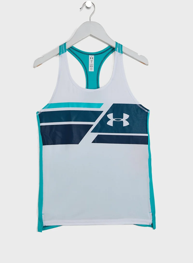 UNDER ARMOUR Youth Heatgear Armour Tank