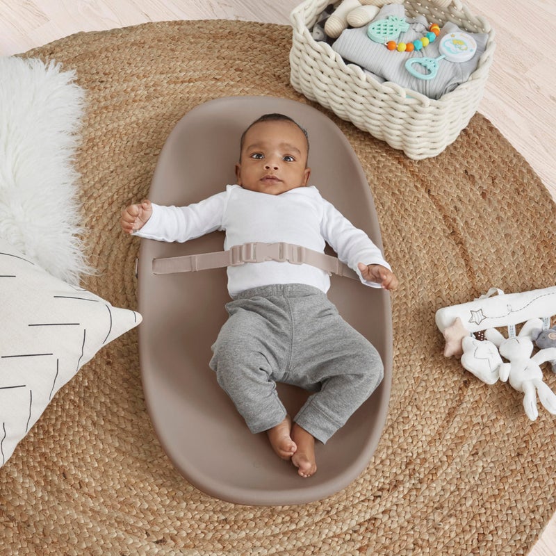 Evolur Eva Baby Changing Pad, Soft, Lightweight and Portable Changing Pad, Fits All Changing Table, Waterproof Firm Padding - Oat - Image 2