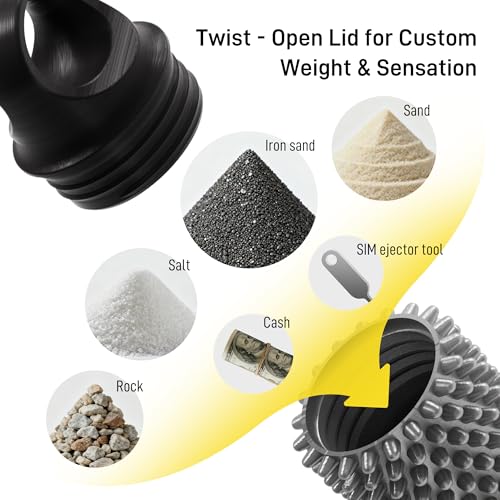 Omilly Little Ouchies Pain Fidget Toy with Adjustable Weight Carabiner 3D Printed Spiky Sensory Keychain for Anxiety Relief and Focus Portable Stress Relief Tool for Adults Teens Skin Picking4 Pack - Image 5
