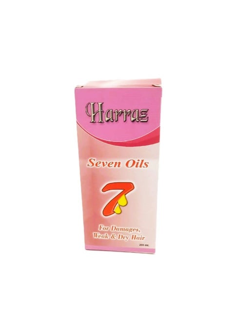 Set of seven oils 200 ml from Haraz