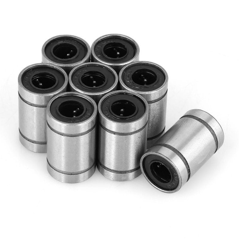 موجودات خطية LM6UU: موجودة حركة خطية عالية الدقة مقاس 6×12×19 ملم - موجودة دليل خطية انزلاق سلسلة لطابعات 3D وأجهزة CNC وأجهزة النحت - Image 1
