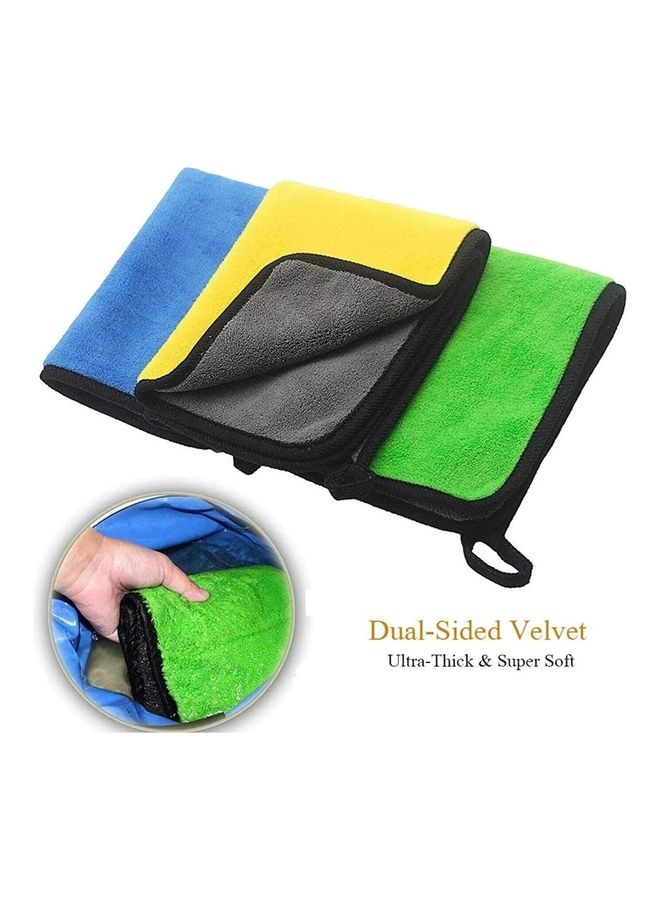 3-Pieces Microfiber Car Drying Towel Set - Image 4