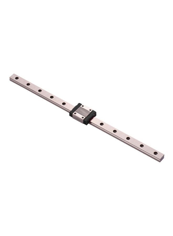 NIBEMINENT Linear Guideway Rail With Block Silver/Black  - Image 1
