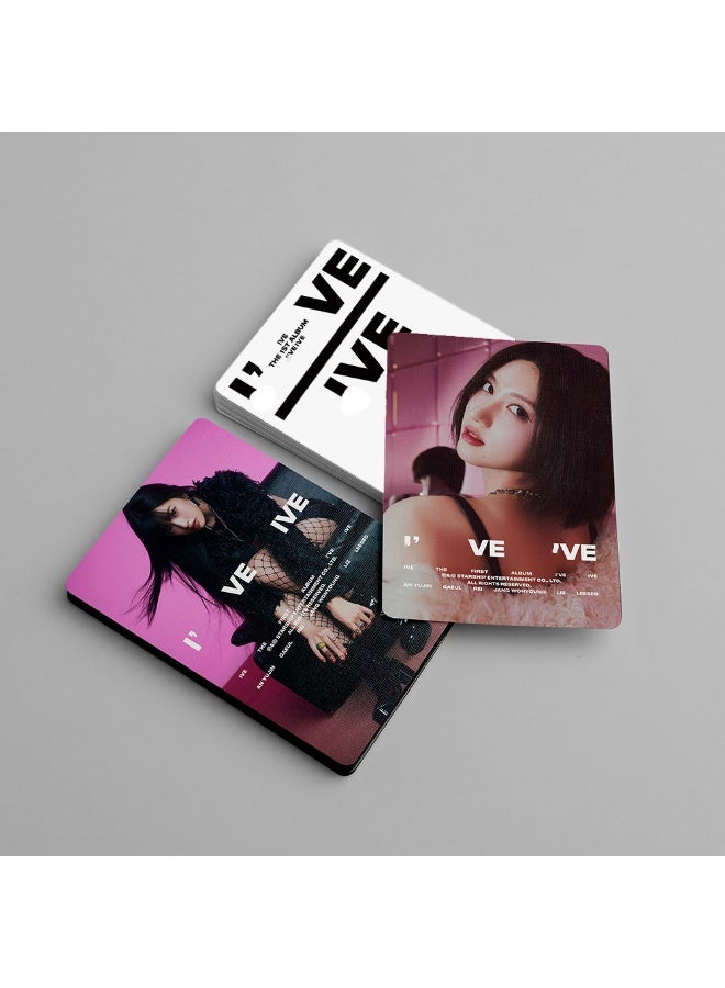 NIBEMINENT 55 Pcs Kpop IVE I'VE IVE Lomo Cards Card For Fans Collection Gifts - Image 2