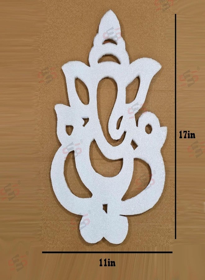 S2S DIY Ganesha for Traditional Backdrop Decoration, Backdrop Ganesha Decoration (Width - 11 in, Height - 17 in) (Depth 2 Layer) (Pack of 1) - Image 3