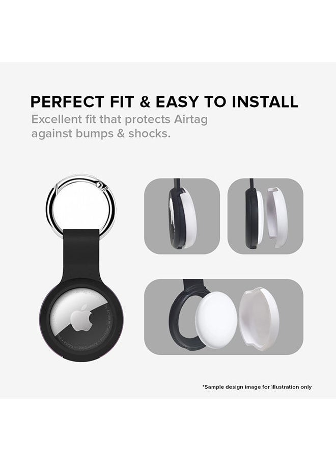 Stylizedd - Airtag Case Metal Key Ring with Tough Case for Apple Airtag cover - Only Way Is Up - Image 1
