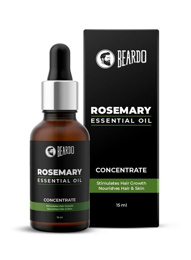 BEARDO Rosemary Essential Oil ; Hair Oil ; Rosemary Essential Oil For Hair Growth ; For Hair & Skin Nourishment ; 100% Natural ; Aroma Oil ; Rosemary Oil 15 Ml - Image 2