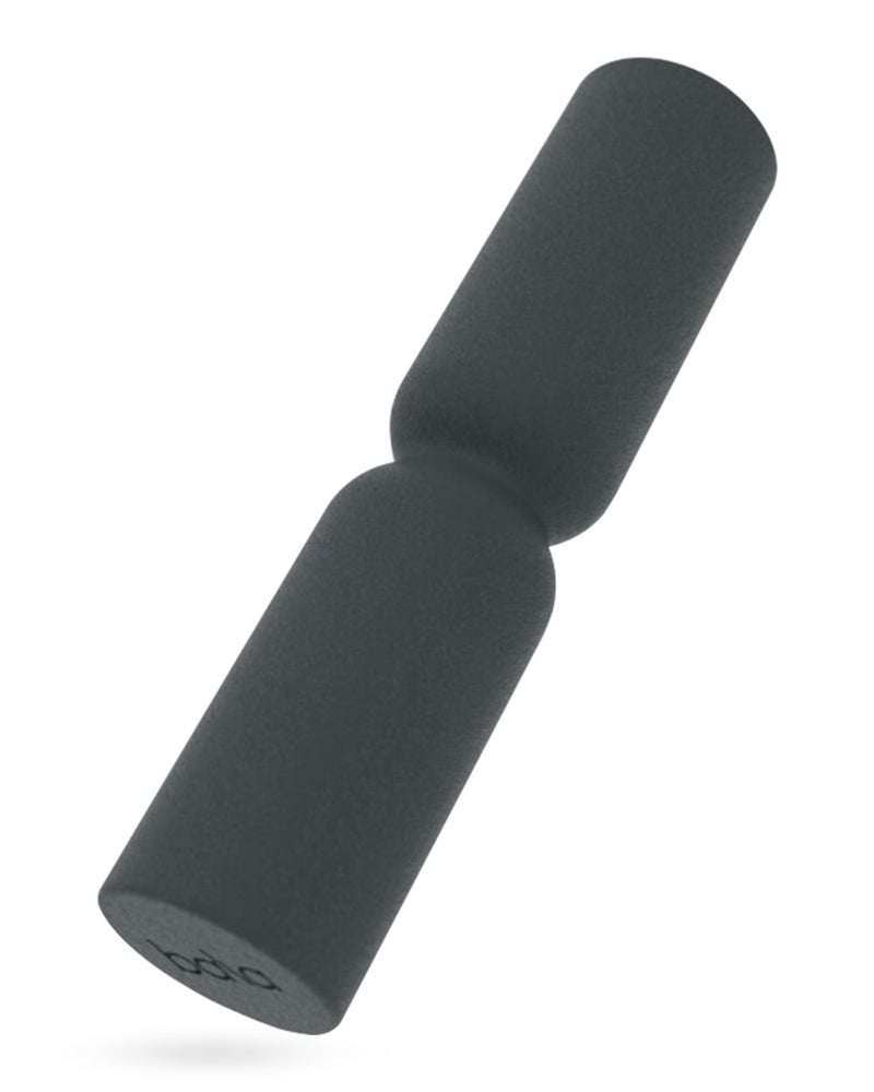 Bala Hourglass Foam Roller Charcoal Soft Density Back Roller Foam for Physical Therapy Deep Tissue Muscle Massage Flexibility Stretching Workout Roller for Yoga Neck Back Legs Exercise - Image 2