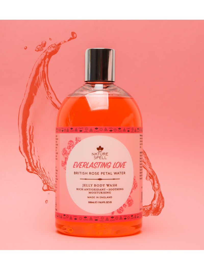 Nature Spell - Rose Petals Moisturizing Body Wash 500ML - Image 1