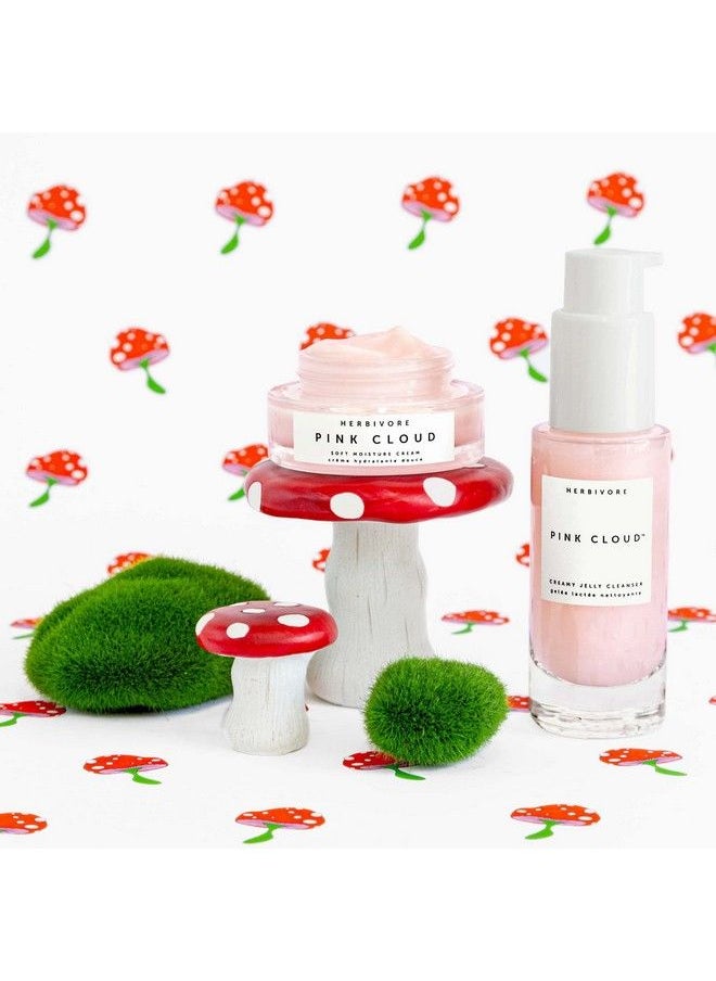 HERBIVORE - Botanicals Mushroom Magic Set Includes Pink Cloud Cleanser & Pink Cloud Cream - Image 1