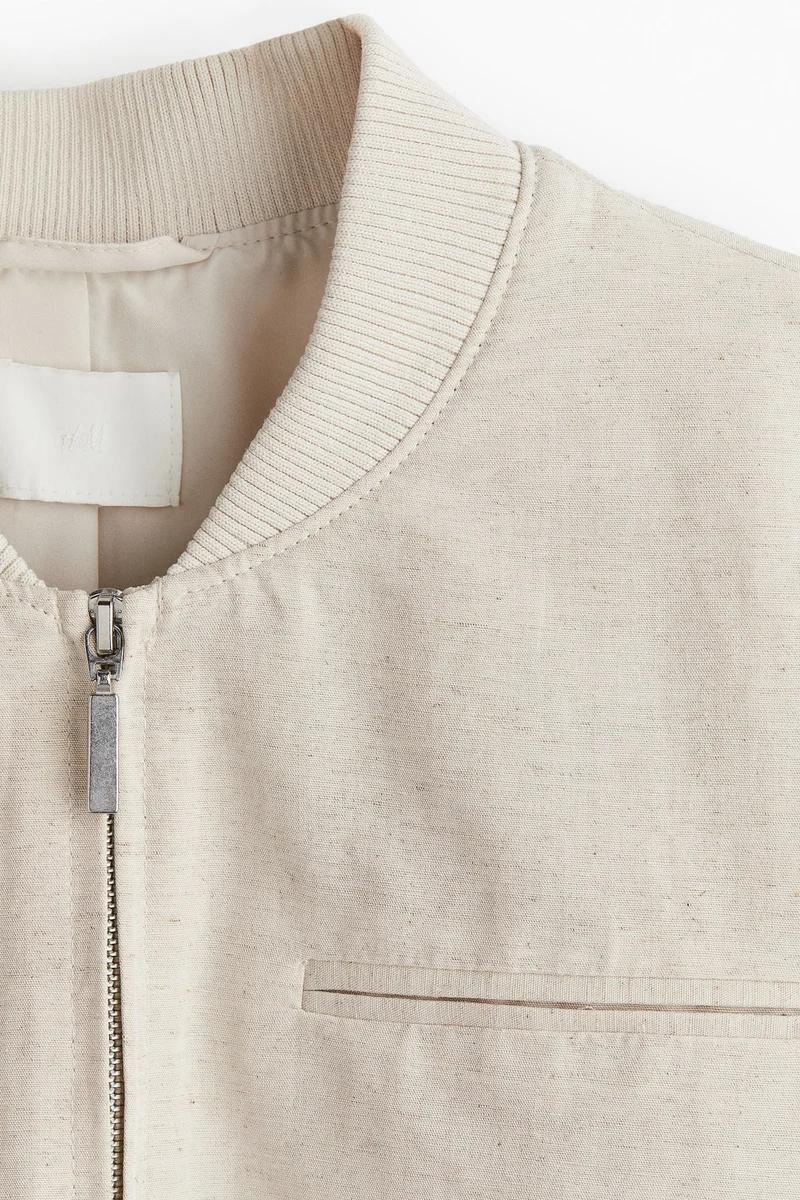 H&M Cropped bomber jacket