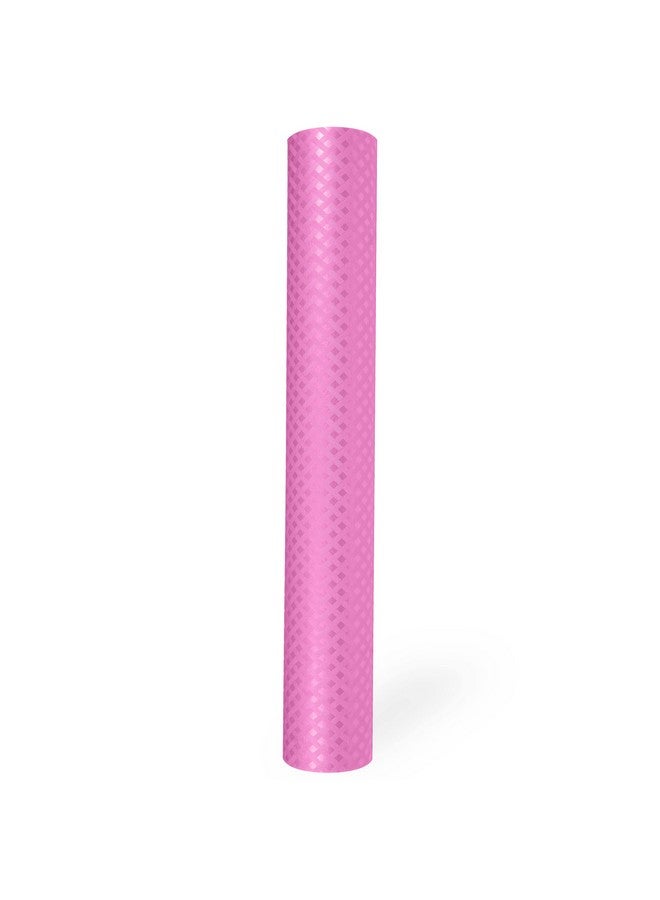 ElastPro EVA Food Grade Washable Anti Slip Mat/Sheet for Fridge, Shelf Liner, Table, Kitchen Drawer mat (Pink Crossed Stripe, 5 Meter) - Image 3