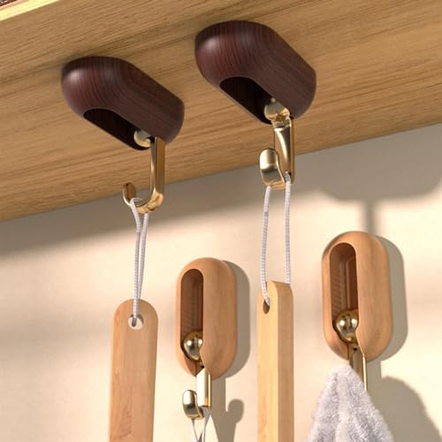 ELMVIA Self Adhesive Wall Hooks Hanger Hook for Bathroom & Kitchen Multi-Purpose Use Heavy Duty Waterproof and Rustproof Upto10KG (Cabinet Hook, 3PCS) - Image 5