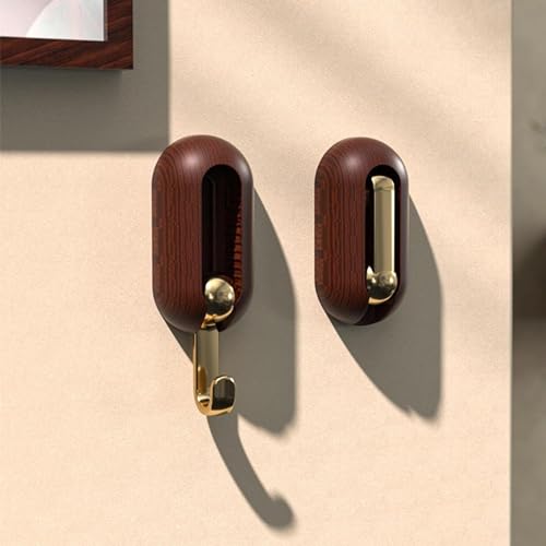 ELMVIA Self Adhesive Wall Hooks Hanger Hook for Bathroom & Kitchen Multi-Purpose Use Heavy Duty Waterproof and Rustproof Upto10KG (Cabinet Hook, 3PCS) - Image 1