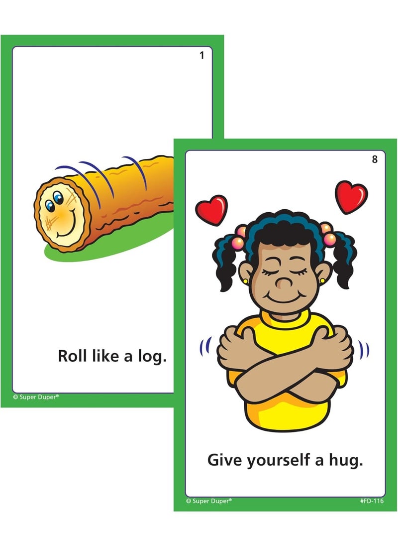 Super Duper Publications Super Duper Publications | Move Your Body Fun Deck | Occupational Therapy Flash Cards | Educational Learning Materials for Children  - Image 3